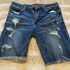 American eagle denim shorts